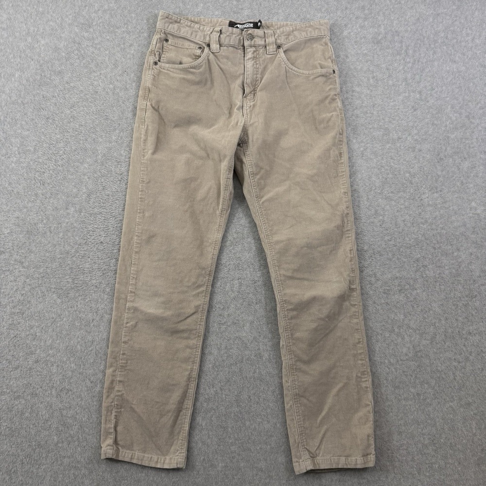 Mountain Khakis Pants Men's 31x30 Beige Corduroy Modern Fit Casual Outdoor